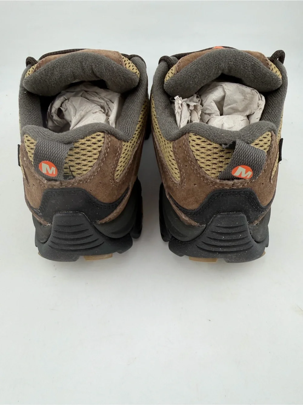 Merrell Men’s Moab 3 Vent Low -SZ 7- Waterproof Coyote Brown Hiking Boots